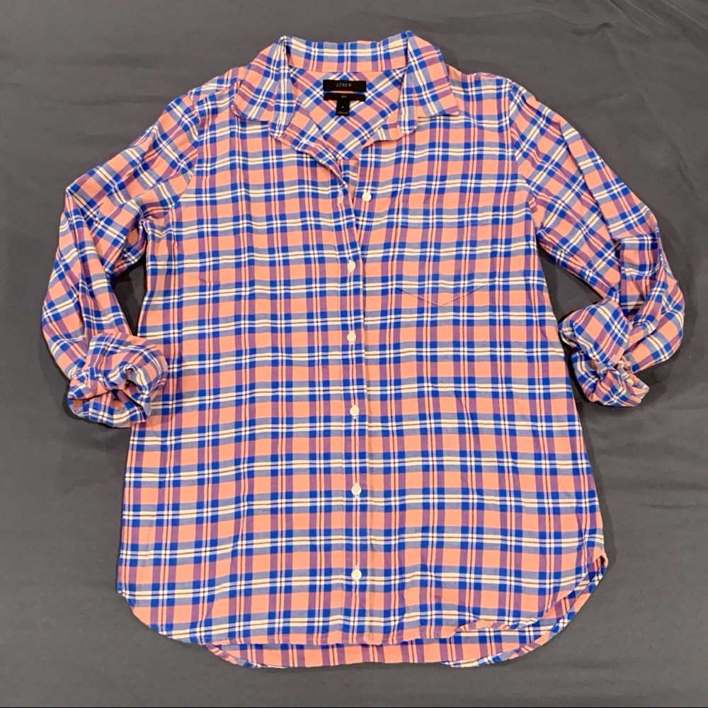 J Crew Plaid Shirt